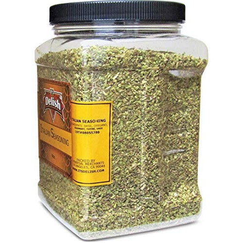 Gourmet Italian Seasoning By Its Delish – 9 Oz Jumbo Reusable C