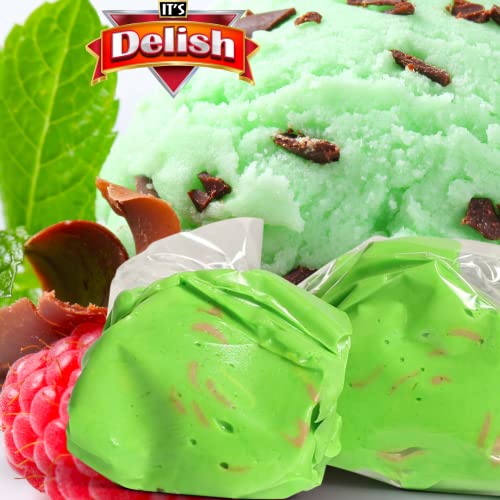 Gourmet Mint Chocolate Chip Taffy Candy Chews by Its Delish – 1...