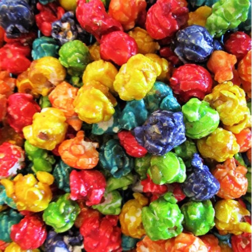 Gourmet Rainbow Coated Popcorn By Its Delish 16 Oz One Pound