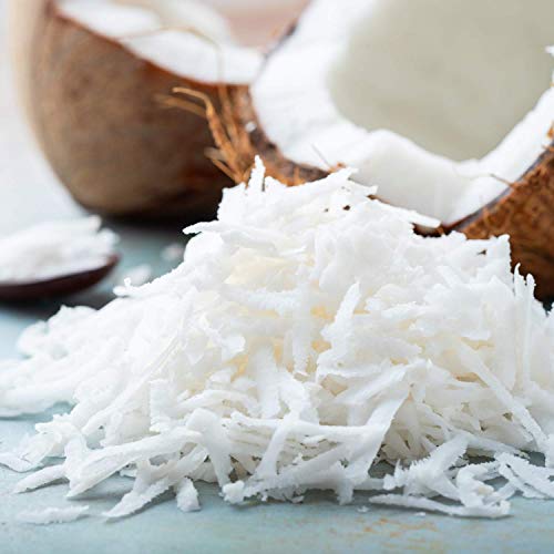Gourmet Shredded Coconut All Natural Flakes, Raw, Unsweetened, B