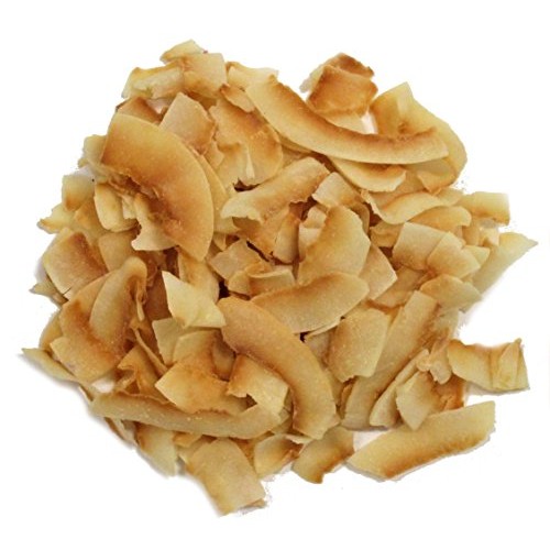 Gourmet Toasted Sweetened Coconut Chips By Its Delish – 18 Oz Ju