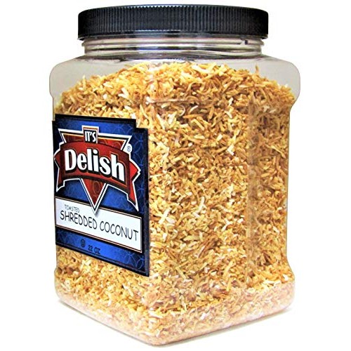 Gourmet Toasted Sweetened Coconut Fancy Shred Flakes By Its Deli