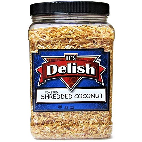 Gourmet Toasted Sweetened Coconut Fancy Shred Flakes By Its Deli