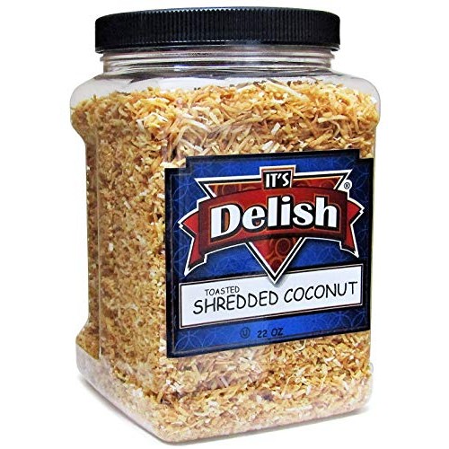 Gourmet Toasted Sweetened Coconut Fancy Shred Flakes By Its Deli