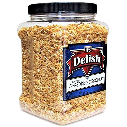 Gourmet Toasted Unsweetened Coconut Fancy Shred Flakes By Its De
