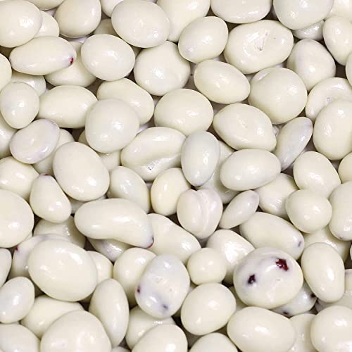 Gourmet White Chocolate Covered Cranberries by Its Delish, 1 lb ...