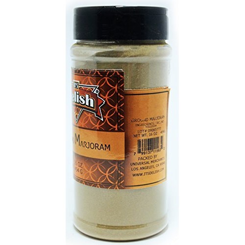 Ground Marjoram By Its Delish, 4 Oz. Medium Jar
