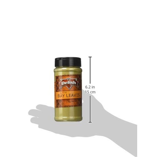 Its Delish Ground Bay Leaves All Natural, Medium Jar