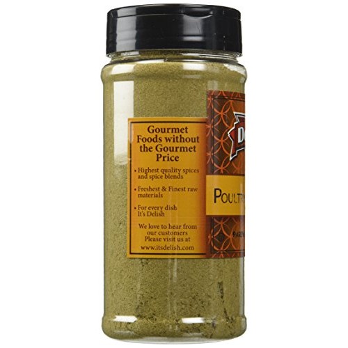 Poultry Seasoning By Its Delish, 6 Oz. Medium Jar