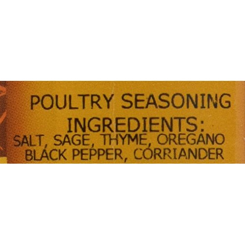 Poultry Seasoning By Its Delish, 6 Oz. Medium Jar