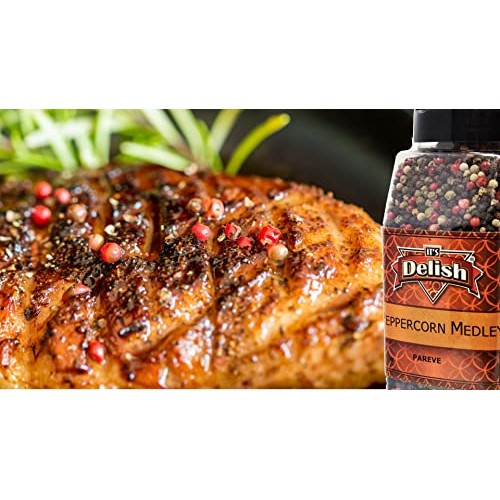 Premium Whole Peppercorn Medley by Its Delish, 5 lbs Bulk Bag, W...