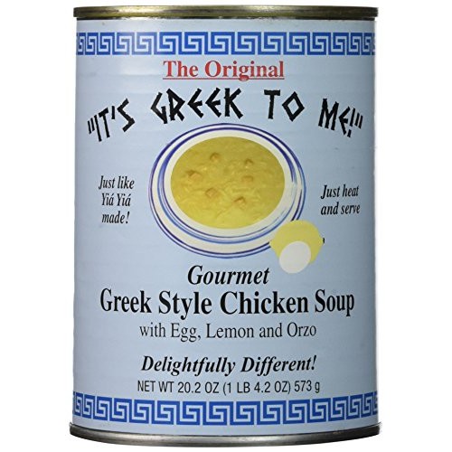 Greek Chicken Soup Avgolemono 20.2 Oz