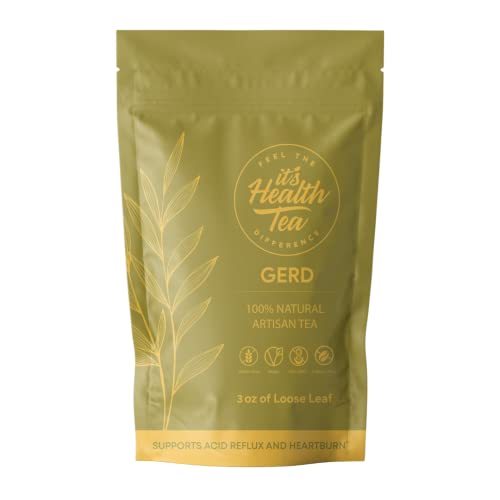 GERD Natural Herbal Tea for Acid Reflux & Heartburn Relief and S...