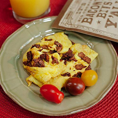 All Yalls Foods Vegan Bacon Bits - Big And Crunchy - Plant Base