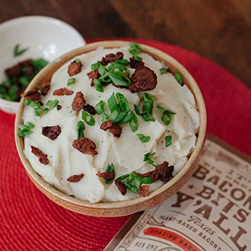 All Yalls Foods Vegan Bacon Bits - Big And Crunchy - Plant Base