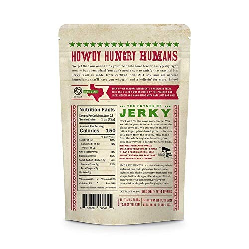 Its Jerky Yall Vegan Jerky Teriyaki - Beyond Tender And Tasty