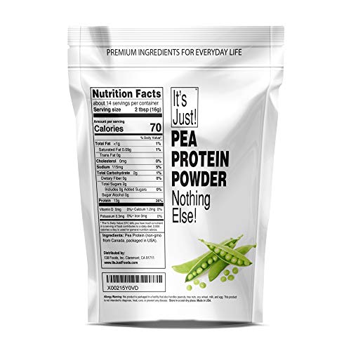 Its Just - Pea Protein Powder, Ultra Smooth Texture, Unflavored