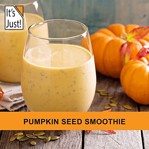Its Just - Pumpkin Seeds Pepitas 1.88lb, No Shell, Raw Unsalt...