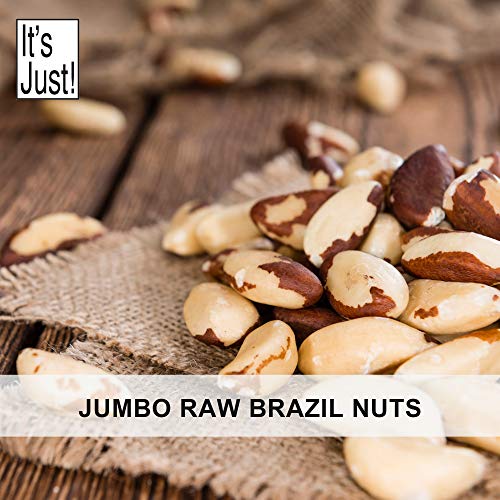 Its Just - Raw Brazil Nut 32Oz / 2 Pounds, No Ppo, Unsalted,