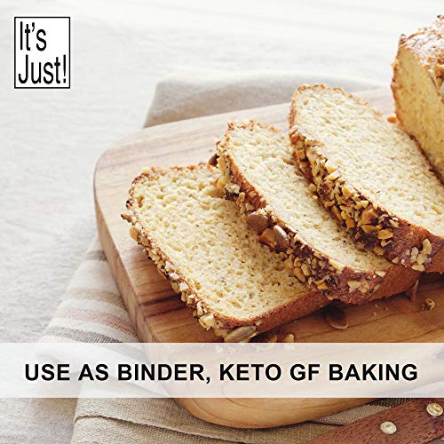 Its Just - Xanthan Gum, 8Oz, Keto Baking, Non-Gmo, Thickener Fo