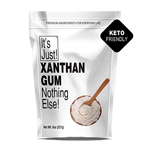 Its Just - Xanthan Gum, 8Oz, Keto Baking, Non-Gmo, Thickener Fo
