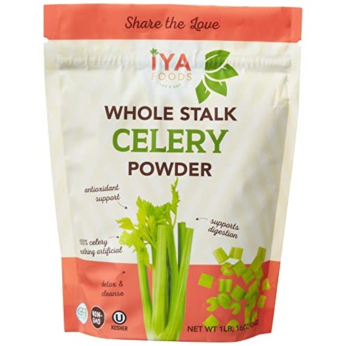 100% Celery Whole Food – Our Celery Juice Powder Is Made From On