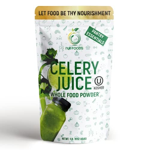 100% Celery Whole Food – Our Celery Juice Powder Is Made From On