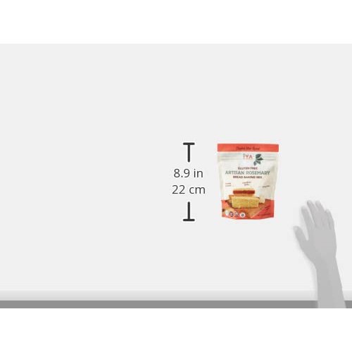 Iya Foods Artisan Rosemary Bread Baking Mix, Certified Gluten Fr