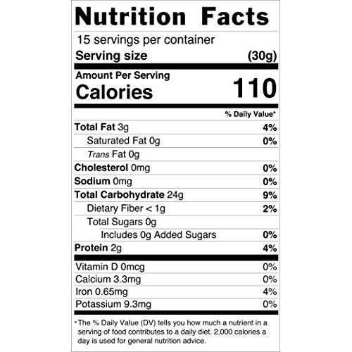 Iya Foods Fonio Flour 1 Lb. Pouch, Paleo, Vegan Premium Quality,