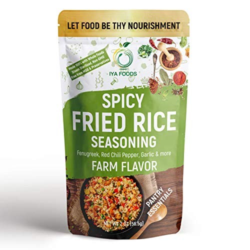 Iya Foods Spicy Fried Rice Seasoning 2 Oz No Preservatives, No A