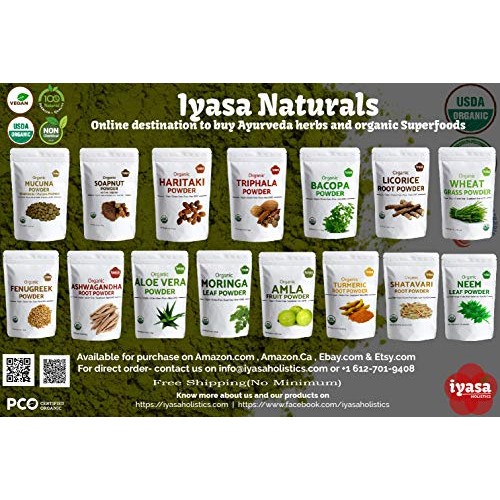 Organic Fenugreek Seeds Powder Methi, 8 Oz / 223 Gm, Usda Orga