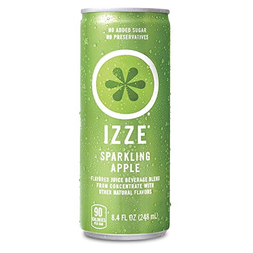 Izze Sparkling Juice, Apple, 8.4 Oz Cans, 4 Count Izze Sparkling Juice, Apple, 8.4 Oz Cans, 4 Count
