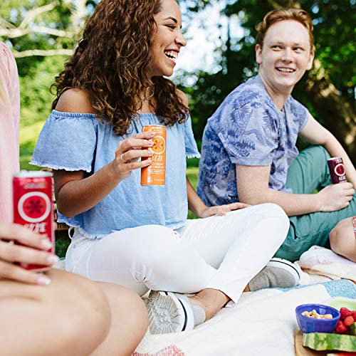 Izze Sparkling Juice, Clementine, 8.4 Oz Cans, 4 Count