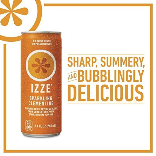 Izze Sparkling Juice 4 Flavor Variety Pack 8.4 Oz., 24 Pk.