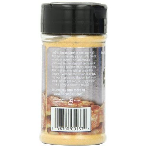 J&Amp;Ds Bacon Salt, Applewood, 2.5 Ounce