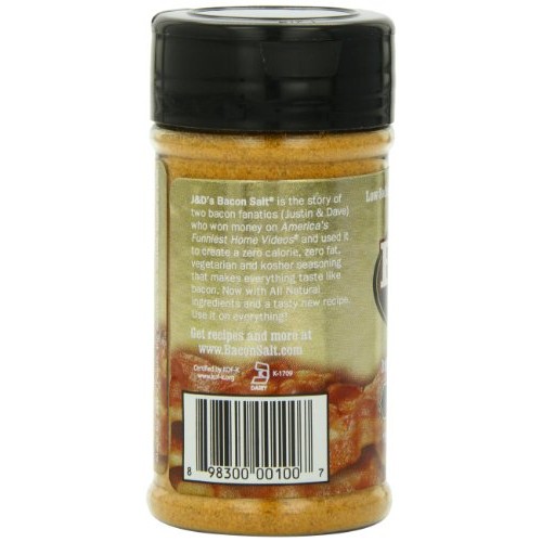J&Amp;Ds Bacon Salt, Original, 2 Ounce
