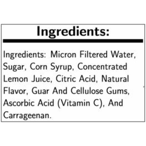 Luigis Real Italian Ice Lemon Squeeze Tube, 4 Ounce -- 24 Per Case.