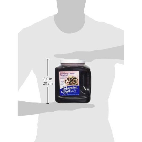 J Hungerford Smith Blueberry Dessert Topping, 122 oz Jug, 3 Pack