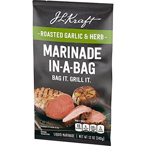 J.L. Kraft Herb & Garlic Marinade-in-a-Bag Liquid Marinade 12 o...