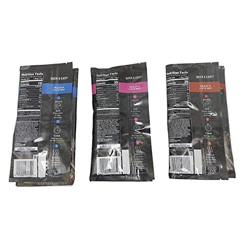 J.L. Kraft Marinade-In-A-Bag Bundle With Original Flavor, Smoky