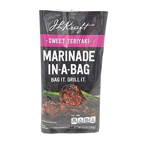 J.L. Kraft Marinade-In-A-Bag Bundle With Original Flavor, Smoky