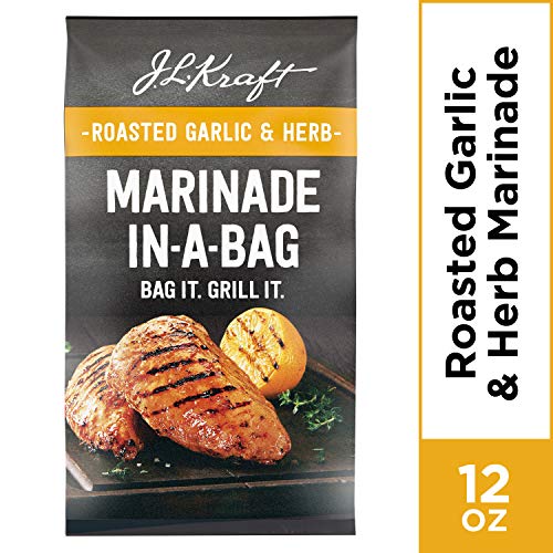 J.L. Kraft Garlic Parmesan Marinade-In-A-Bag Liquid Marinade 12