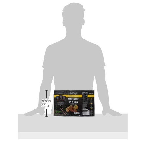 J.L. Kraft Garlic Parmesan Marinade-In-A-Bag Liquid Marinade 12