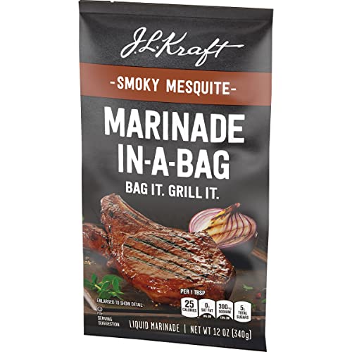 J.L. Kraft Marinade-In-A-Bag Smoky Mesquite Liquid Marinade 12 ...