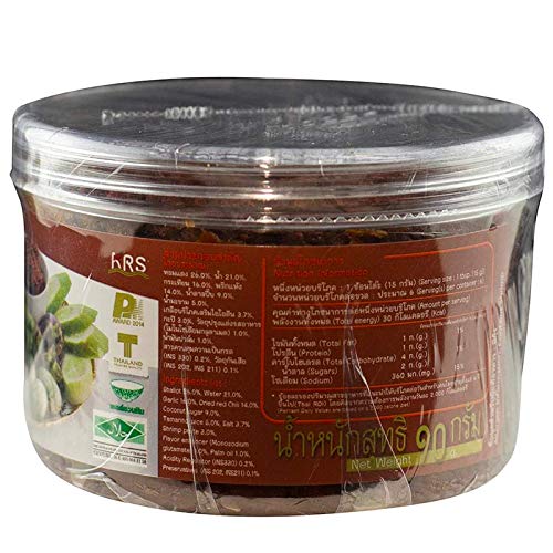 J-Lek Brand, Thai Red Chili PasteTa Dang Chili Paste 90g X 3 P...