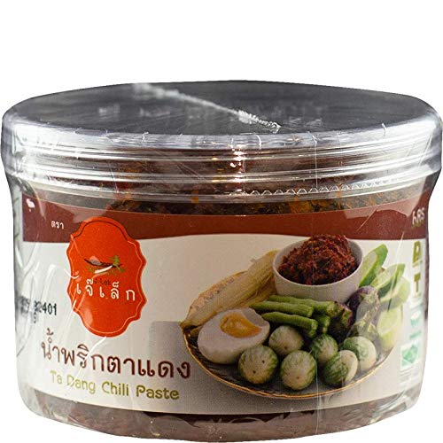 J-Lek Brand, Thai Red Chili PasteTa Dang Chili Paste 90g X 3 P...