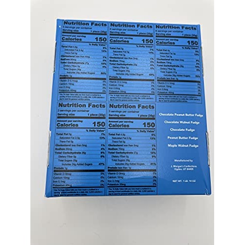 J. Morgan Fudge Assorted 24Ct 1Lb 14Oz