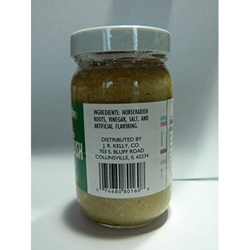 Prepared Horseradish, Kelly Pride, 8 Oz, Made From 100 Percent F
