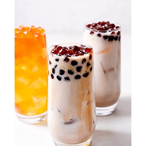 J Way Boba Milk Tea Set Classic Milk Tea With Brown Sugar Boba,
