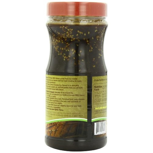 J1 Korean Bbq Sauce, Kalbi And Bulgogi, 33.86 Ounce
